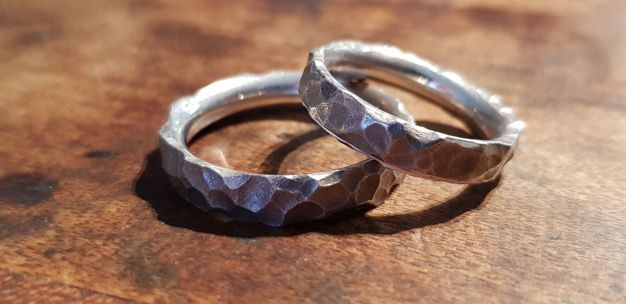 Handgefertigte Ringe